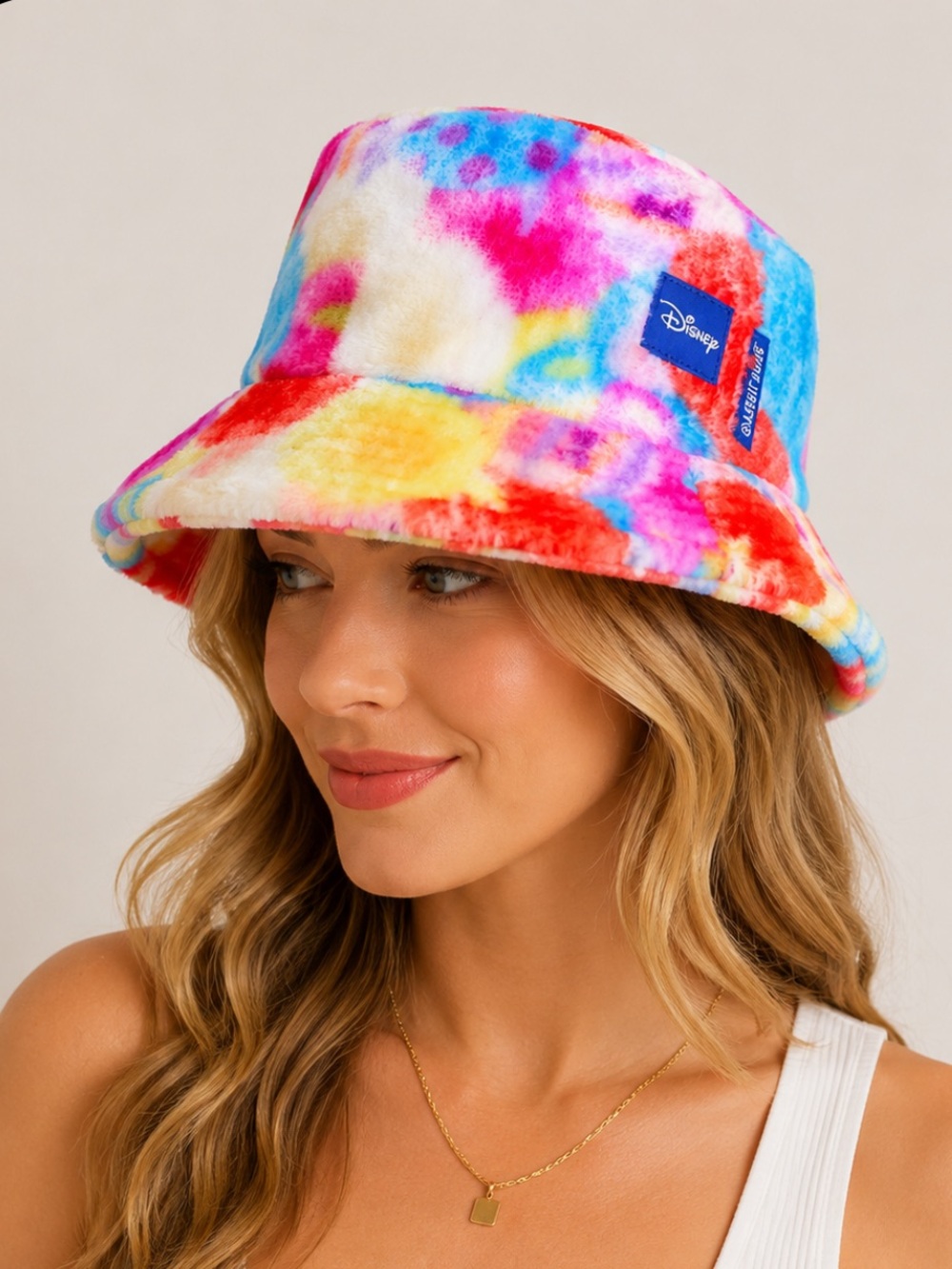 Disney Multicolor Tie-Dye Bucket Hat